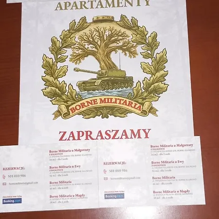 Sas Borne Militaria Dla 4 Osob 2 Borne Sulinowo